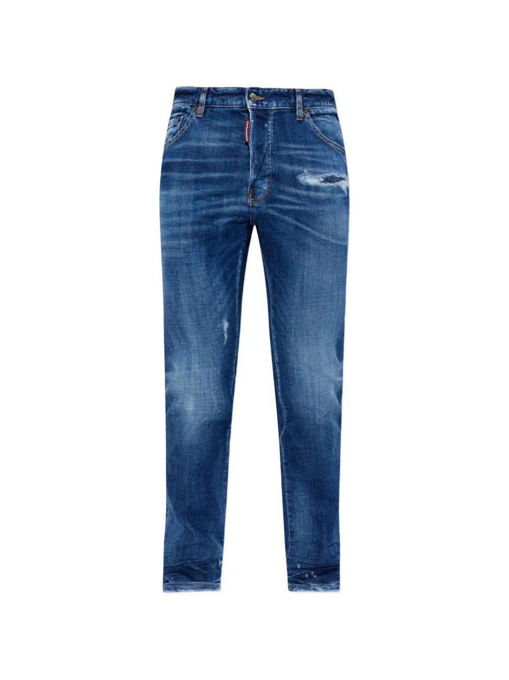 DSQUARED2 distressed jeans - Blau