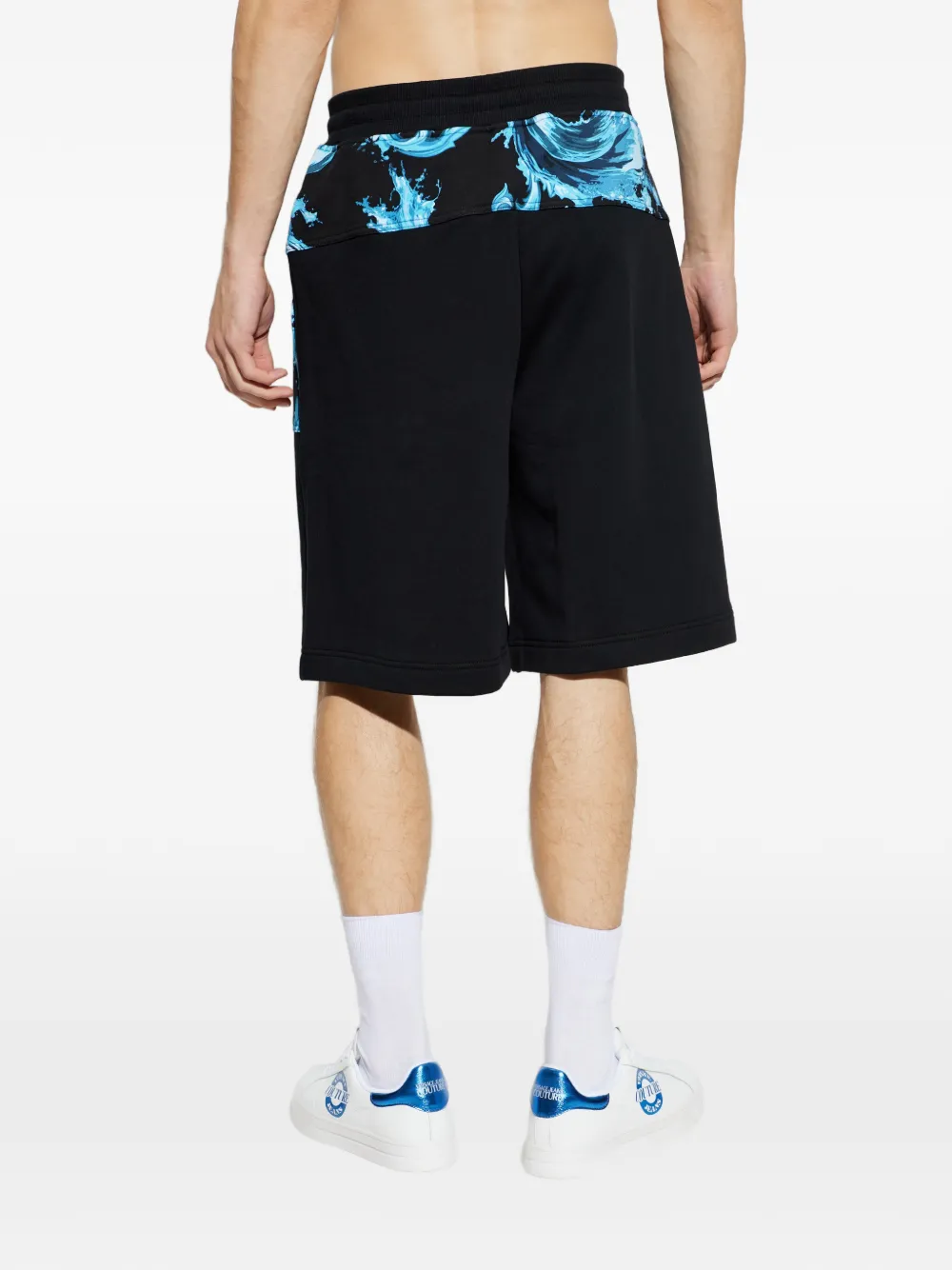 Print Drawstring Shorts