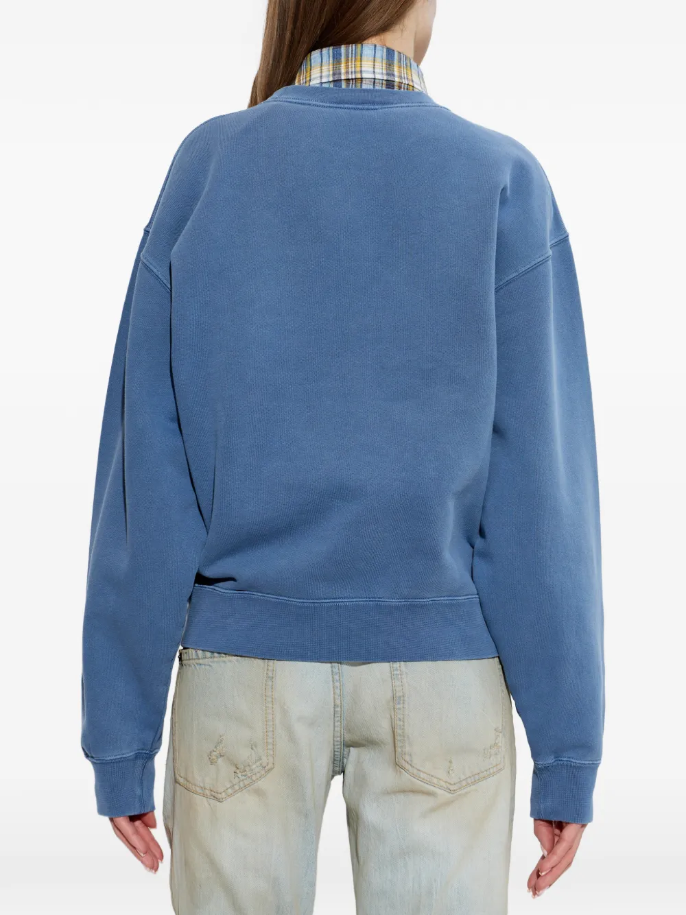 DSQUARED2 Sweater met ronde hals Blauw