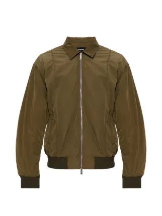 DSQUARED2 ジップアップ ボンバージャケット | グリーン | FARFETCH JP