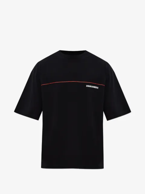 DSQUARED2 t-shirt Rebel Tags à imprimé graffiti