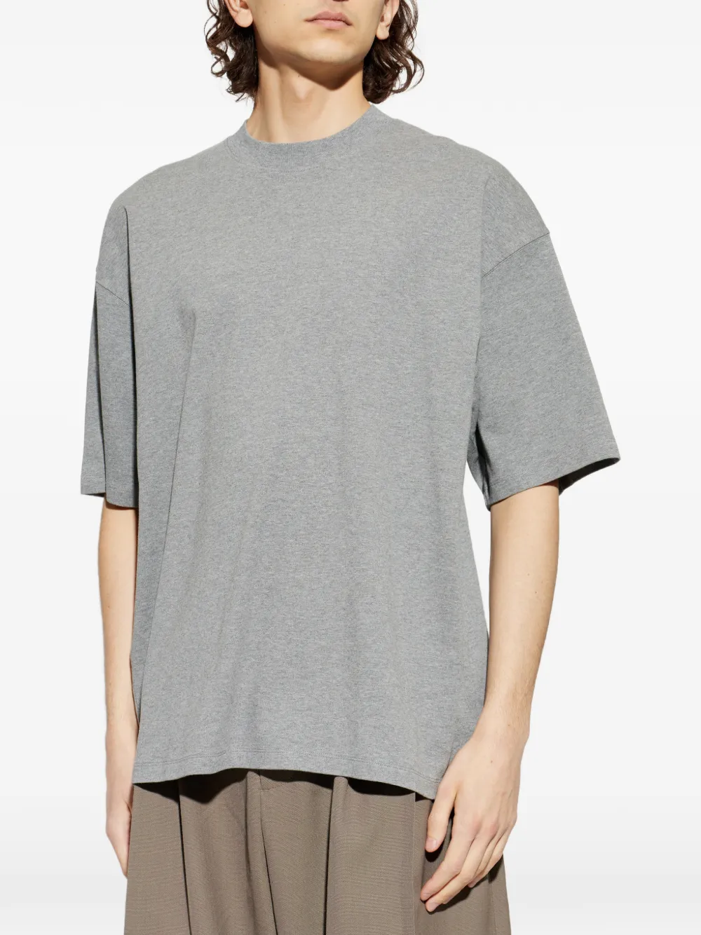  Darkpark Mick Cotton T-shirt - Grey 