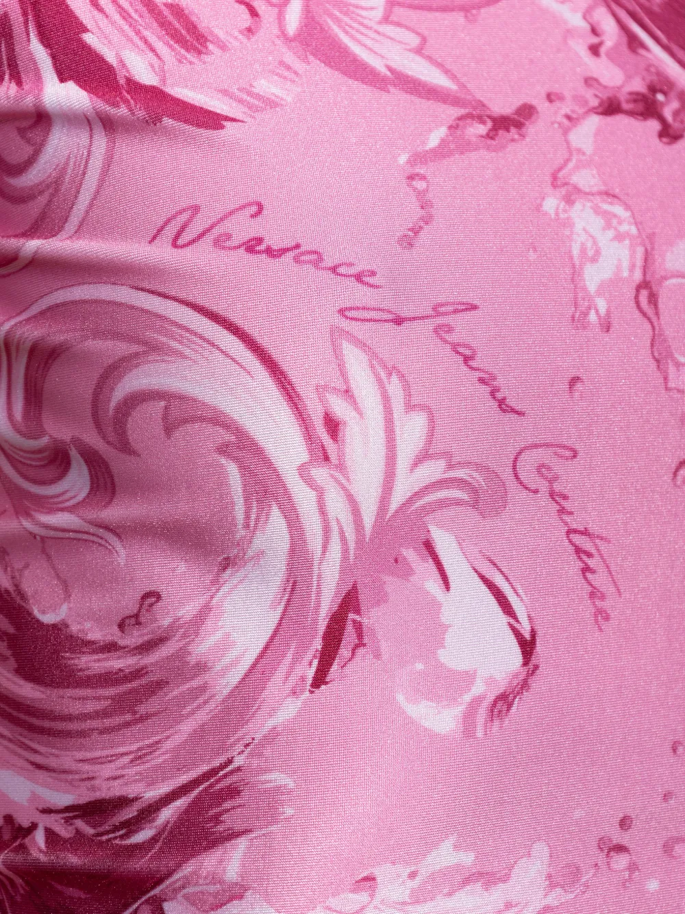 Versace Jeans Couture T-shirt met patroon Roze