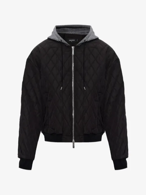 DSQUARED2 chamarra bomber con capucha