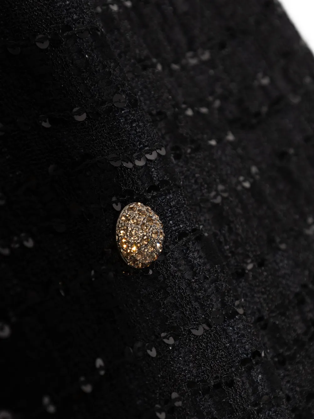 Sequin Button Jacket