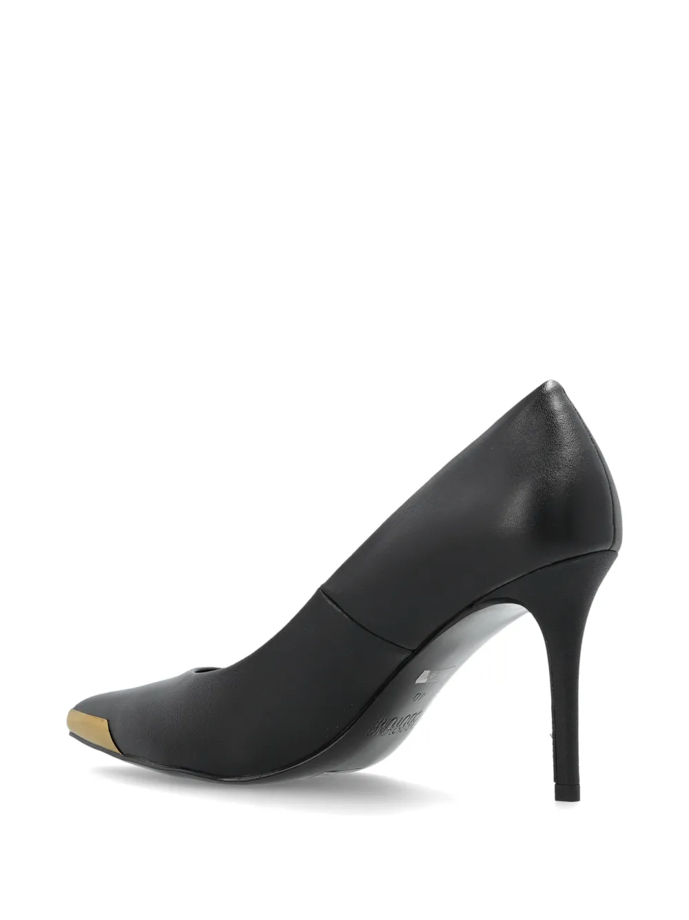 Versace Jeans Couture Scarlett pumps met puntige neus Zwart