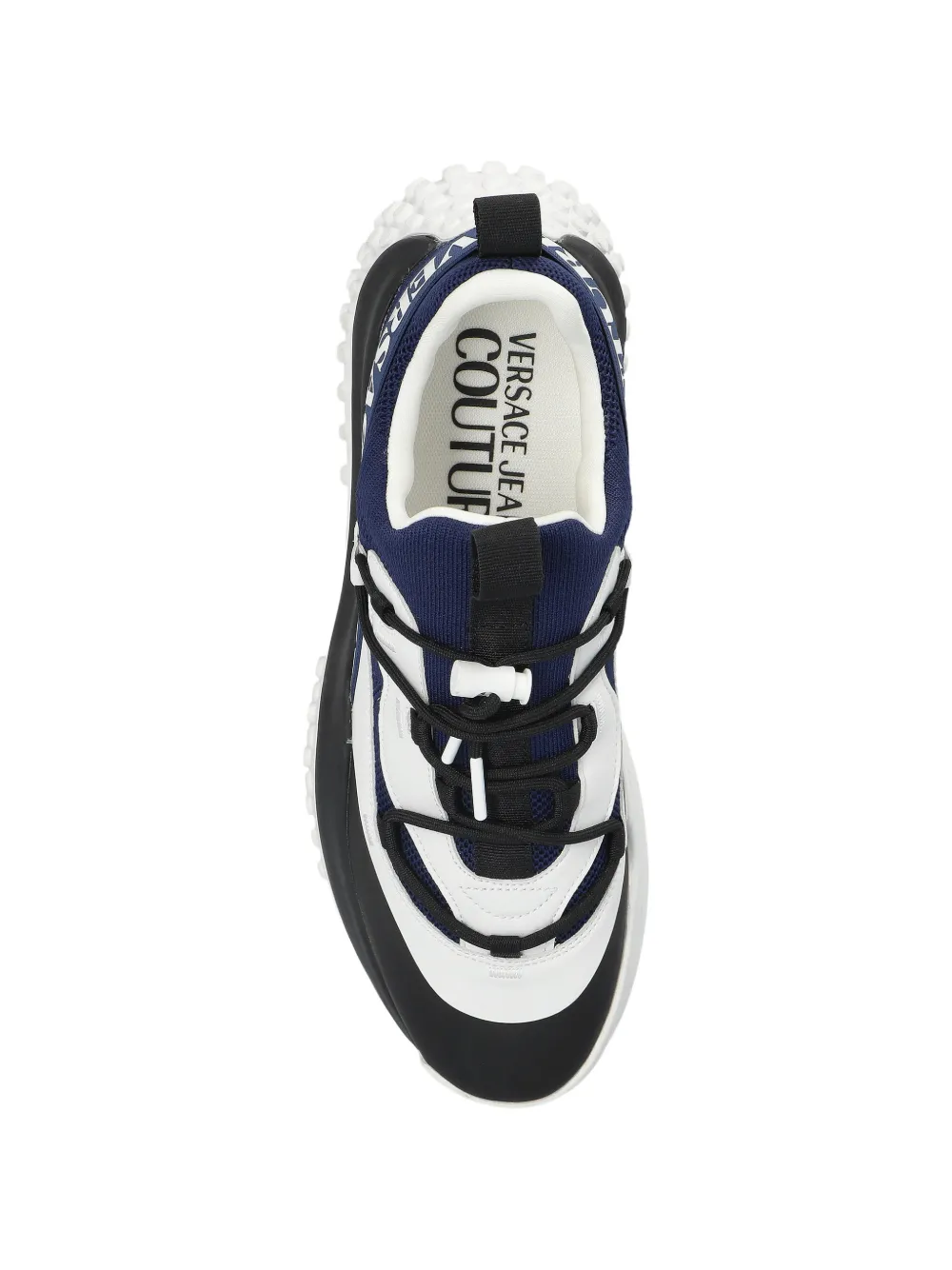 Versace Jeans Couture Sneakers met logoprint Wit
