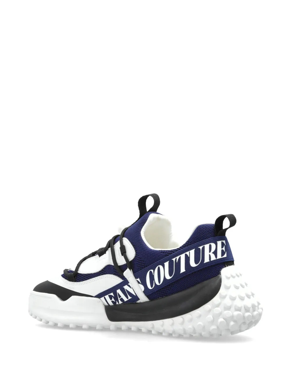  Versace Jeans Couture Logo-ptint Sneakers - White 