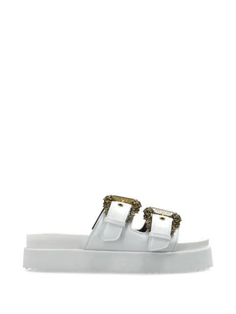 Versace Jeans Couture Arizona buckle-strap platform sandals