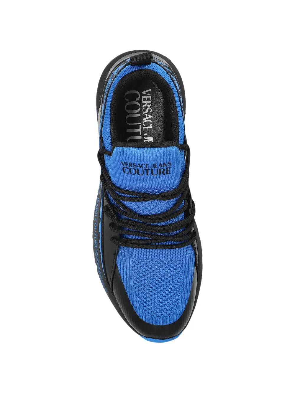 Versace Jeans Couture logo-tape sneakers Blauw