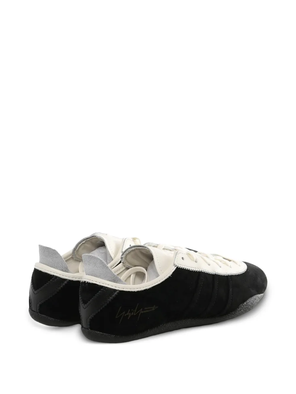 signature leather sneakers