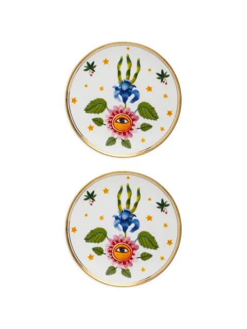 Bitossi Home floral-print plate (set of two)