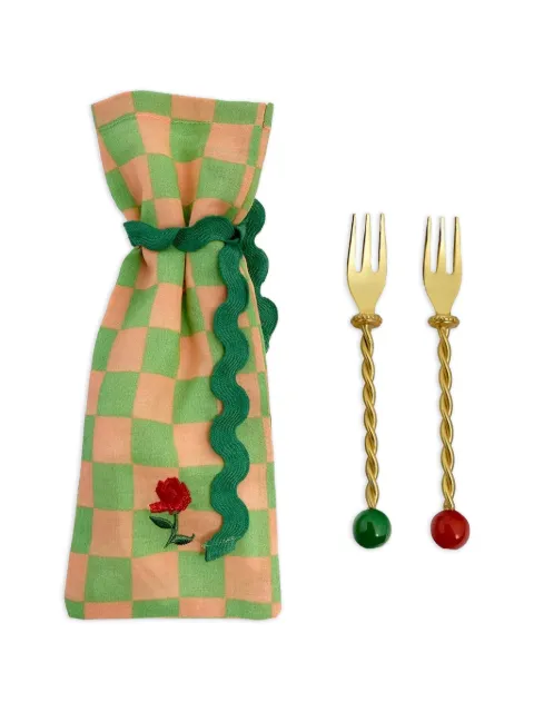 Bitossi Home dots-detail fork (set of two)