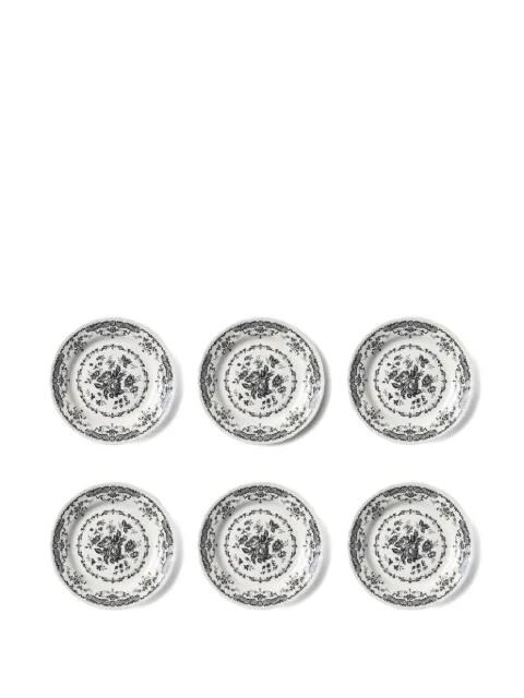 Bitossi Home floral-print patterned plate (set of six)