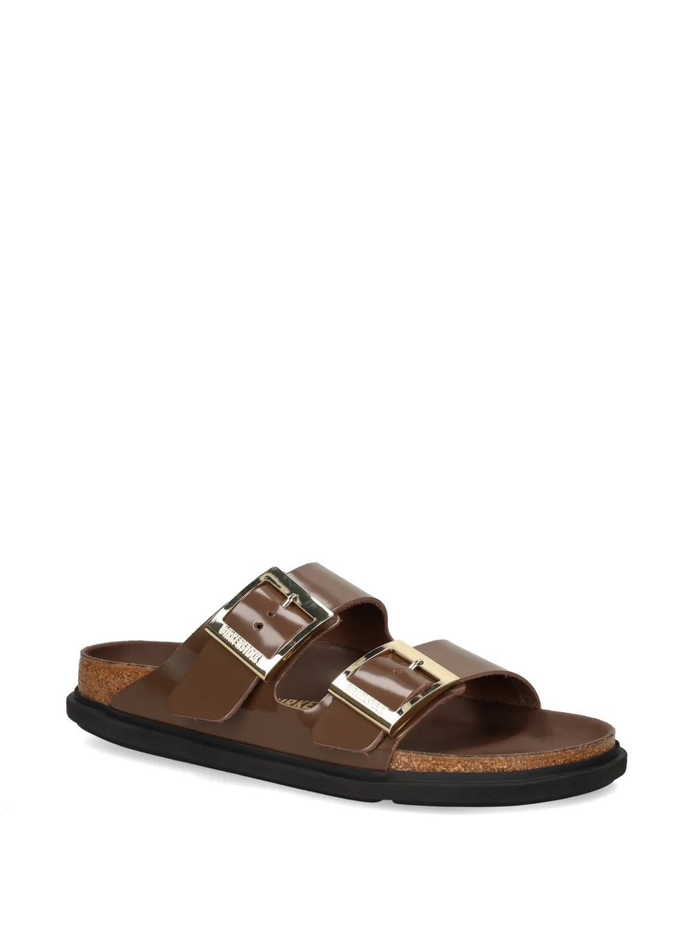 Birkenstock Arizona Droplet sandalen Bruin