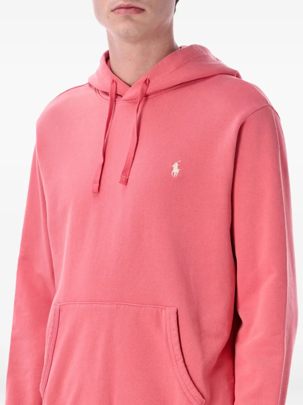 Polo Ralph Lauren Hoodie met Pony-borduurwerk Roze