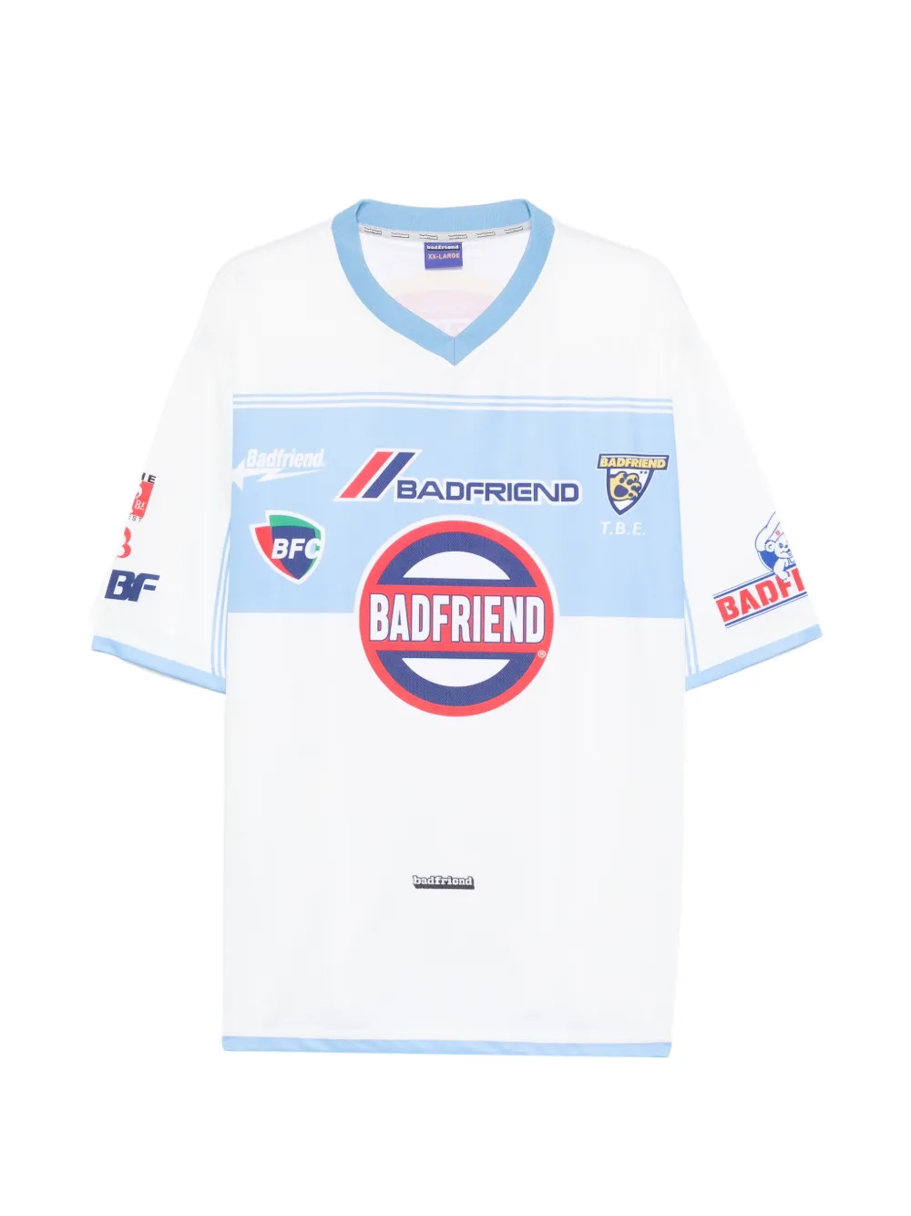 BADFRIEND T-shirt con stampa - Toni neutri