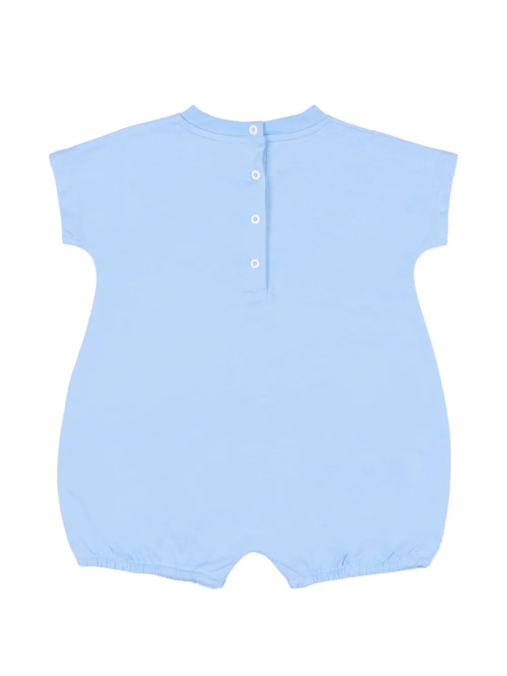  Balmain Kids Logo-detail Romper Set - Blue 