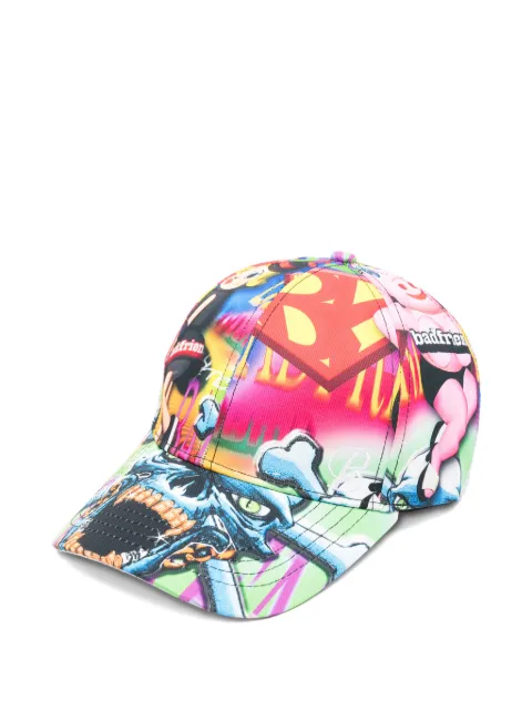 BADFRIEND printed cap