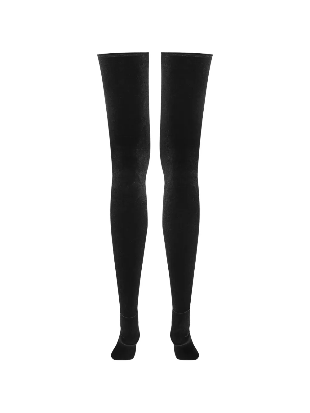 Maison Close opaque-effect stockings - Schwarz