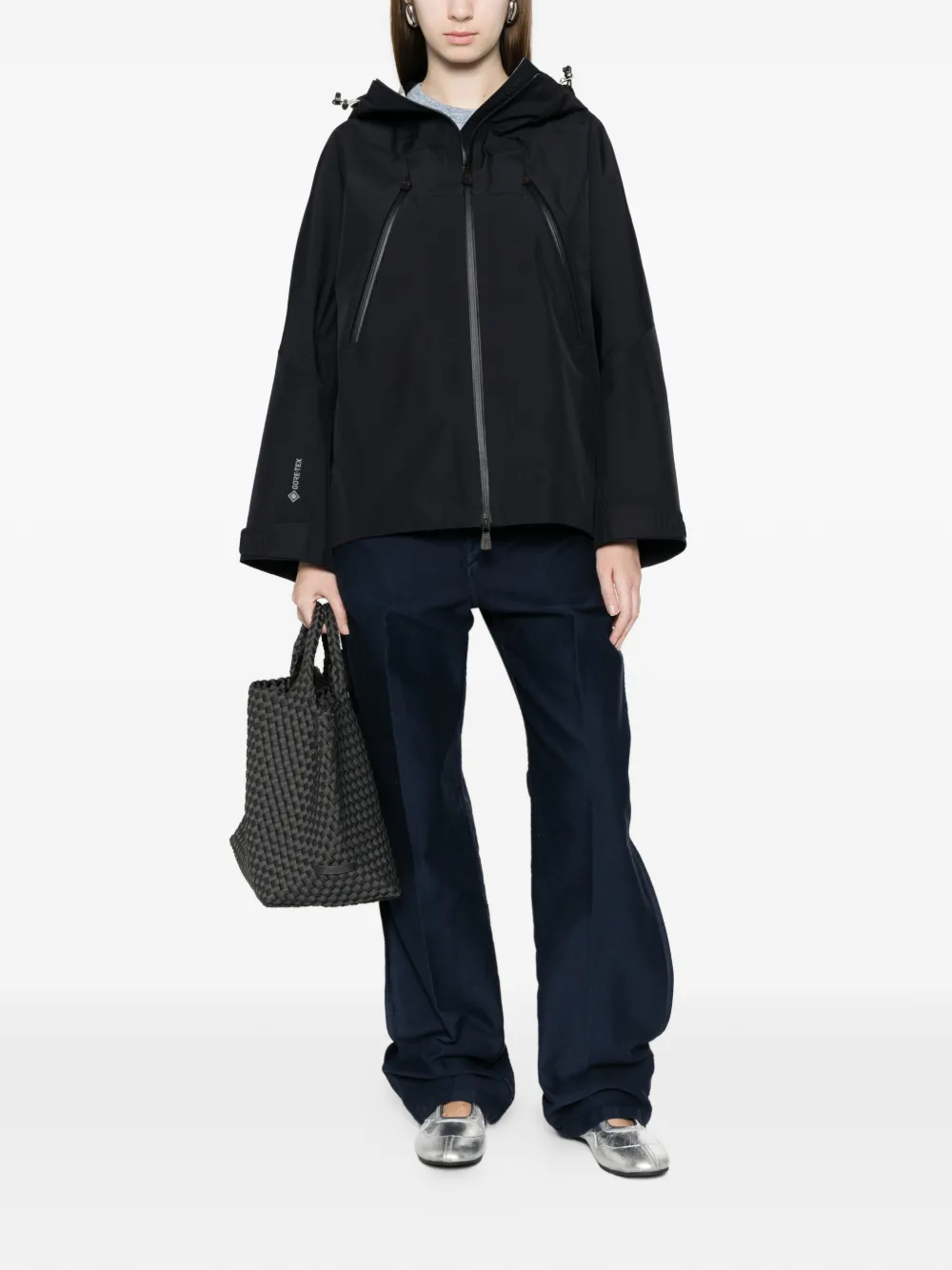  Moncler Grenoble Hooded Zip Jacket - Blue 