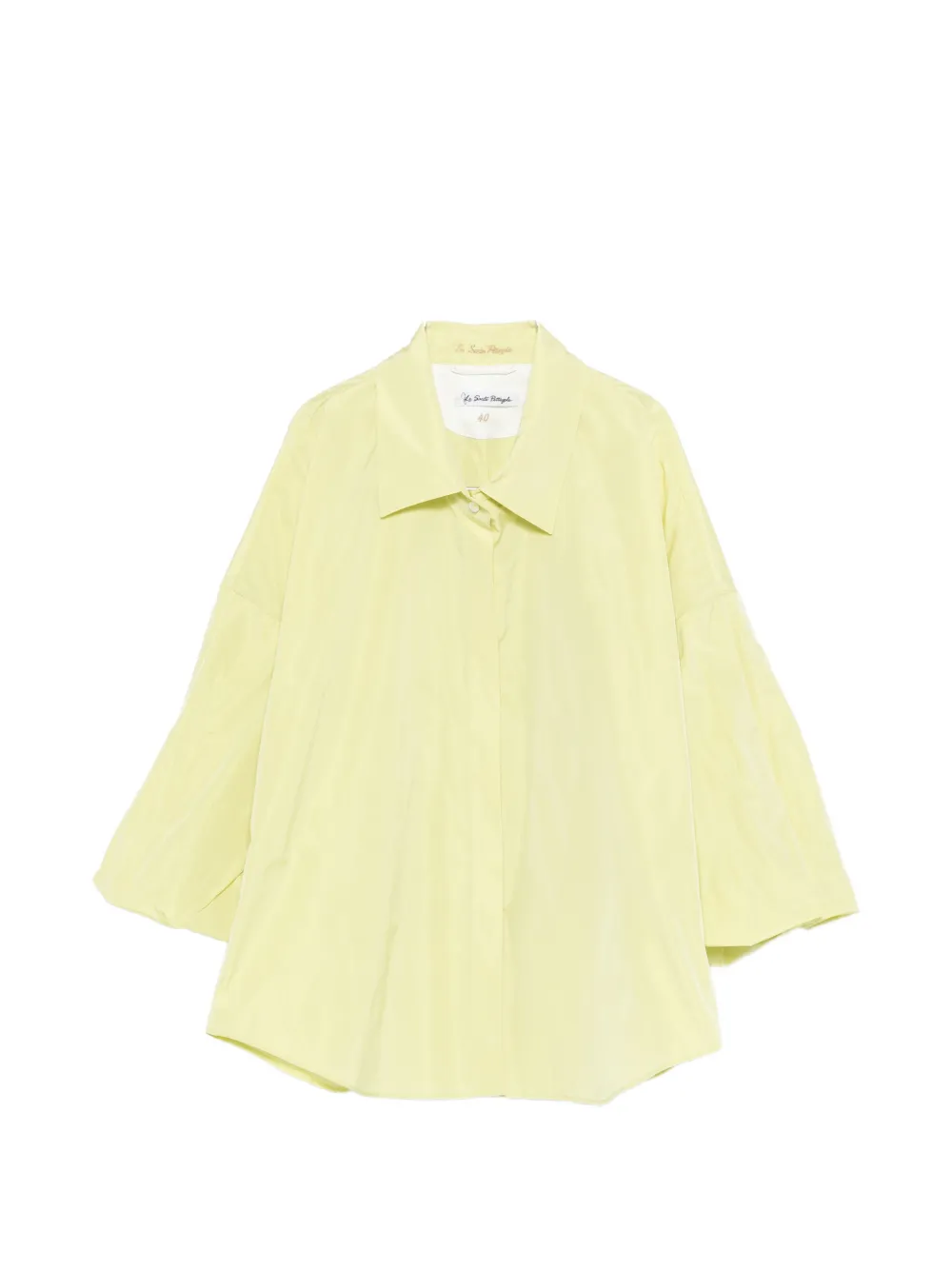 Le Sarte Pettegole Camicia con maniche a campana - Verde