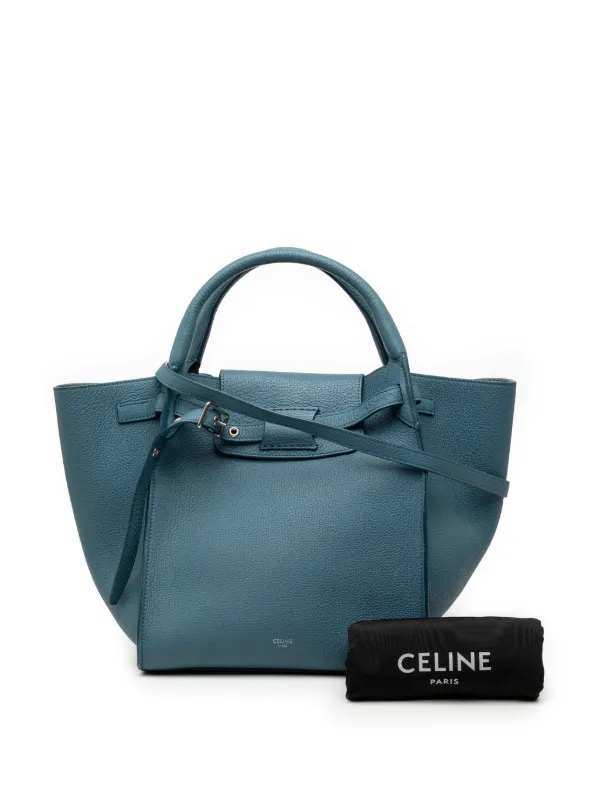 Celine Pre-Owned 2019 Small Grained Calfskin Big Bag Satchel
