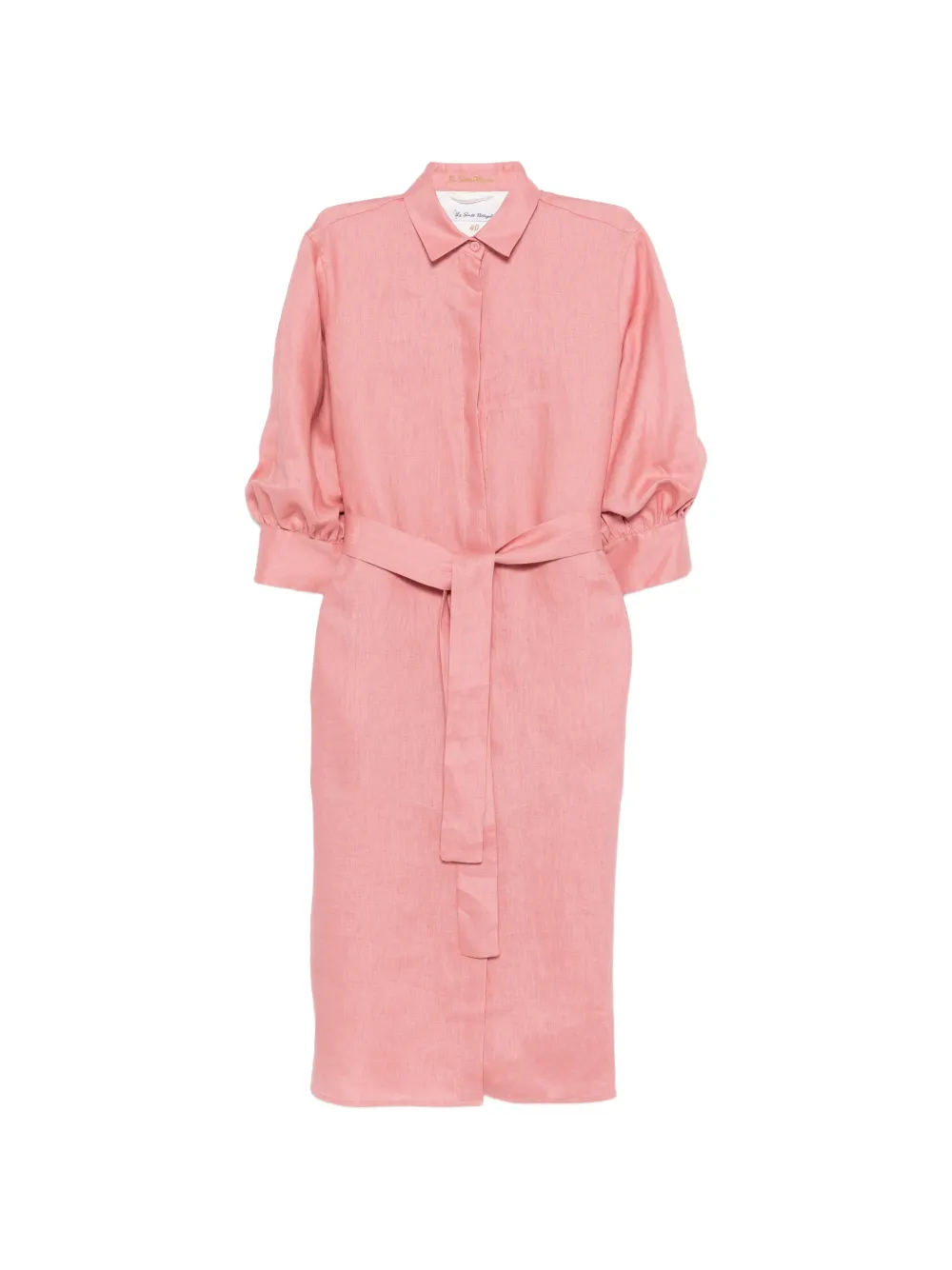 Le Sarte Pettegole Chemisier con cintura - Rosa