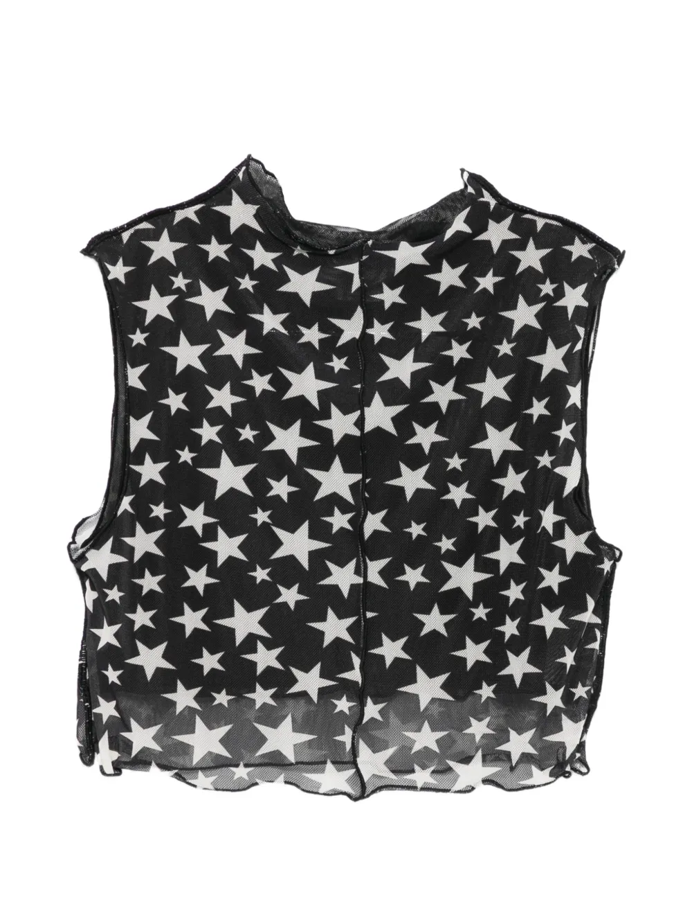 Stella McCartney Kids star print top - Nero