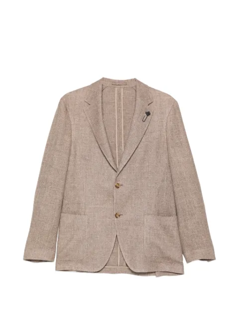 Lardini blazer con solapas de muescae