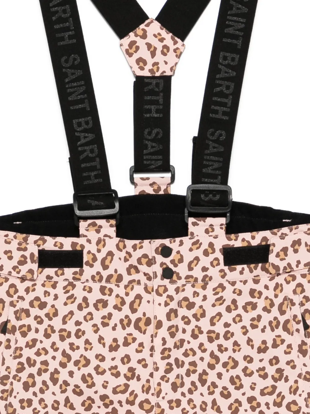 MC2 Saint Barth Kids Sarenne broek met luipaardprint Roze