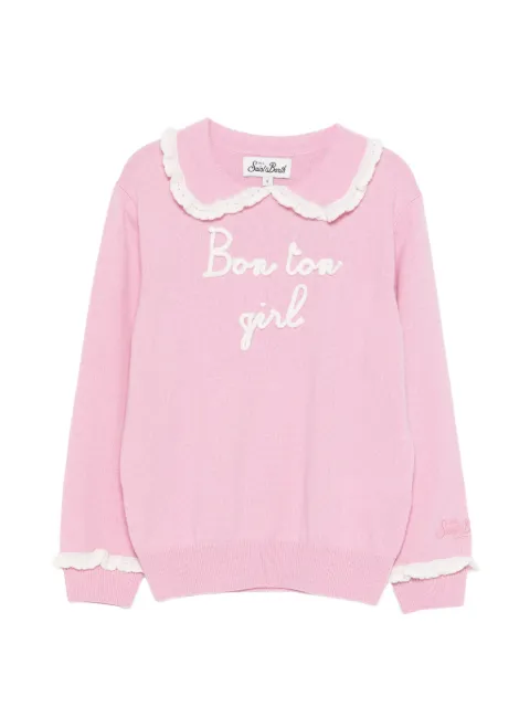 MC2 Saint Barth Kids Alida JR ruffled collared top