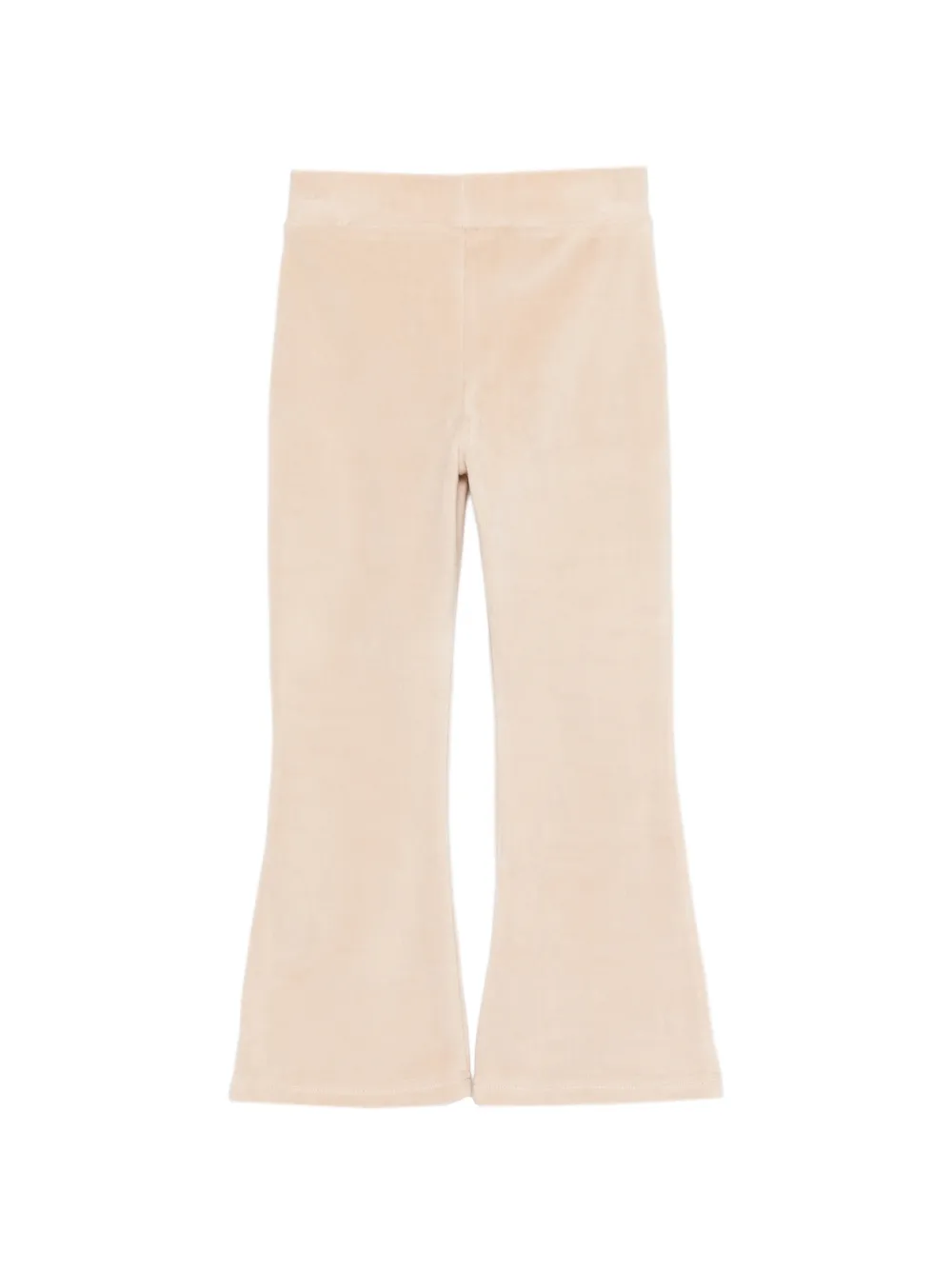 MC2 Saint Barth Kids Cecilia JR Chenille broek met borduurwerk Beige