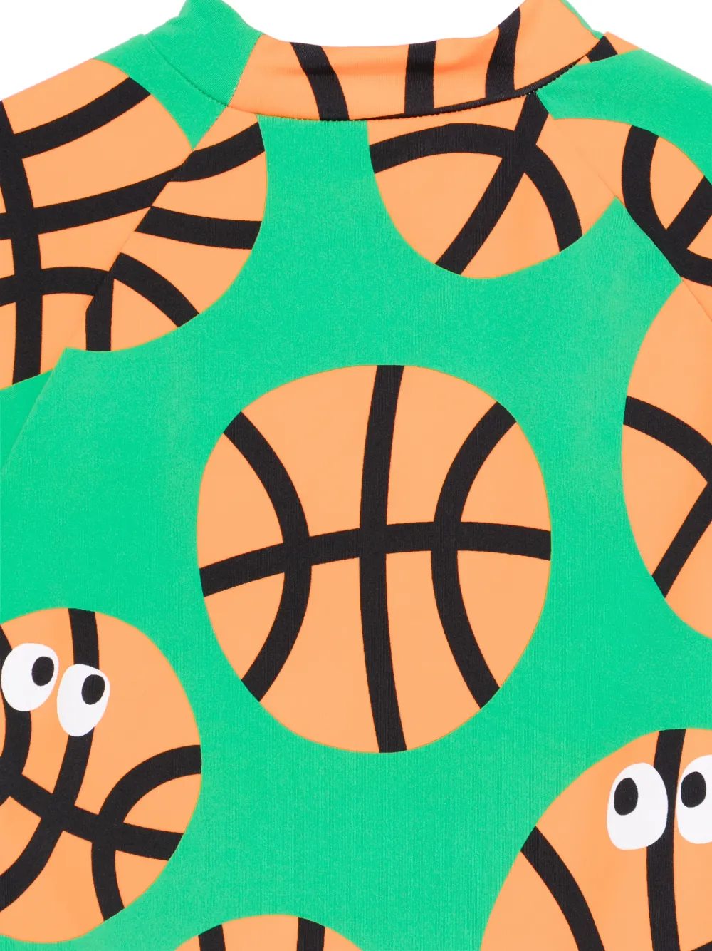 Stella McCartney Kids Zwembroek met grafische print Groen