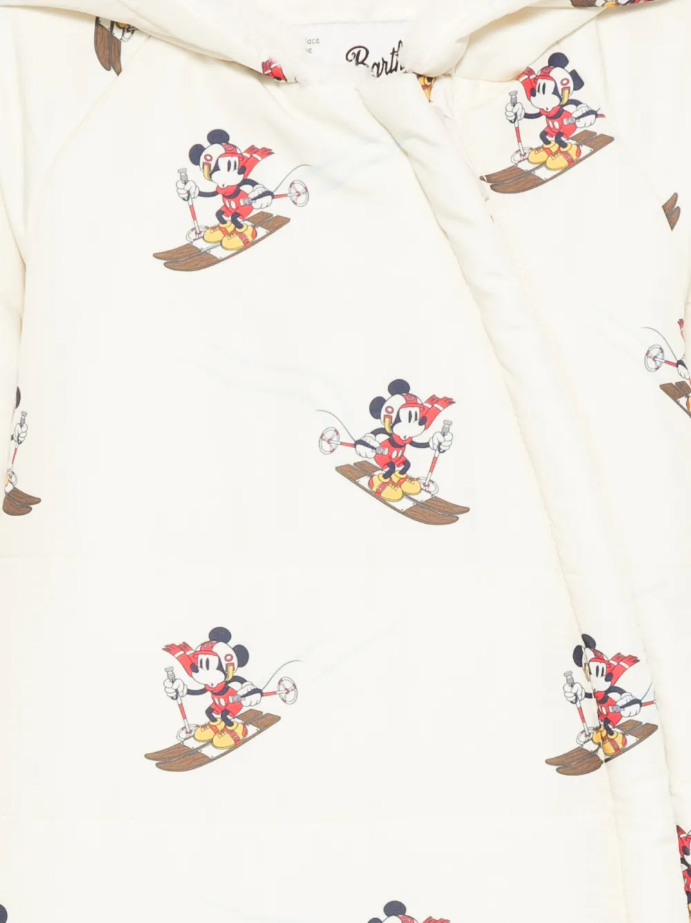  Mc2 Saint Barth Kids X Disney Glace Hooded Snowsuit - Neutrals 