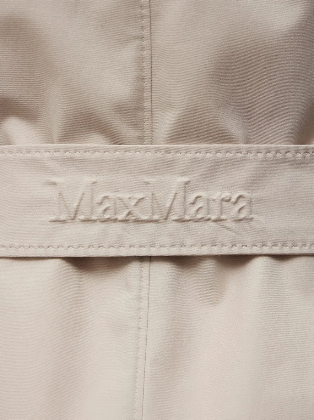 Max Mara Buttoned Belted Coat - Neutrals 