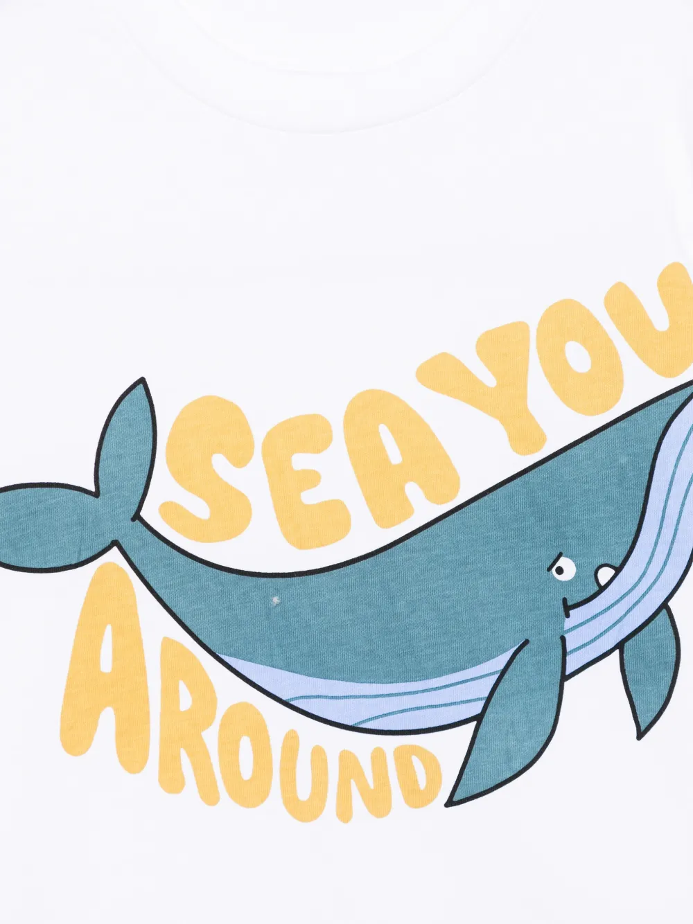 Stella McCartney Kids Grafisch T-shirt Wit