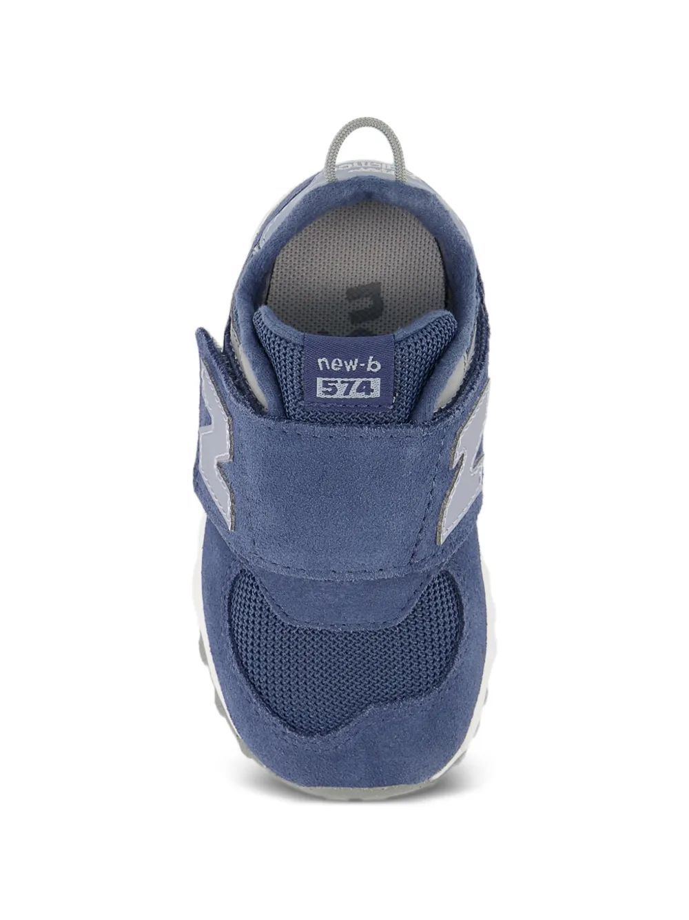 New Balance Kids 574 sneakers met ronde neus Blauw