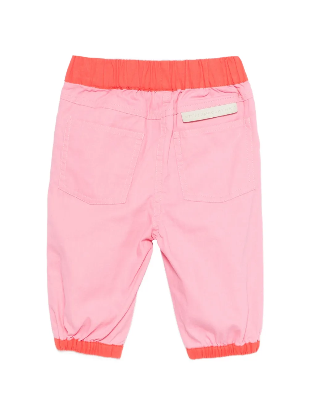  Stella Mccartney Kids Flower-patch Trousers - Pink 