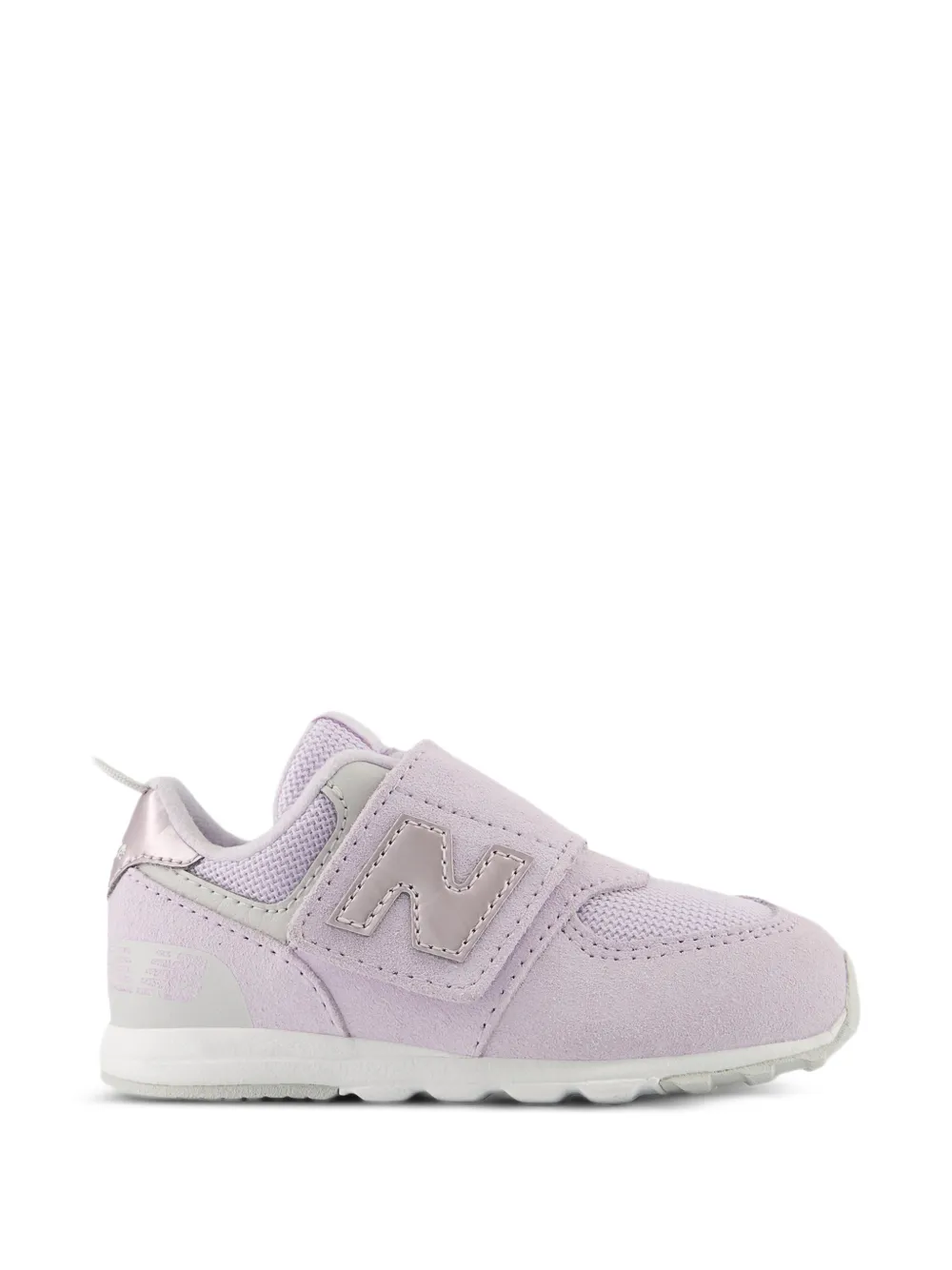 New Balance Kids 574 round-toe sneakers Paars