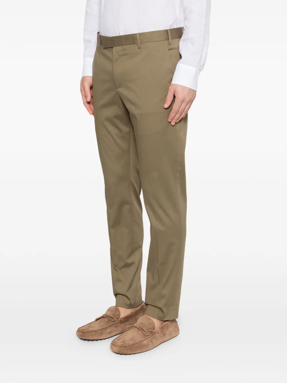 PT Torino Slim-fit broek Groen
