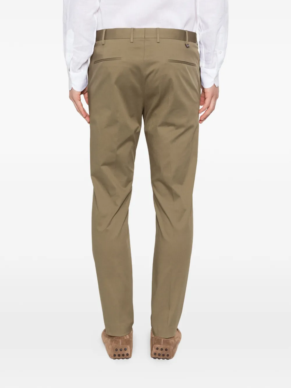 PT Torino Slim-fit broek Groen