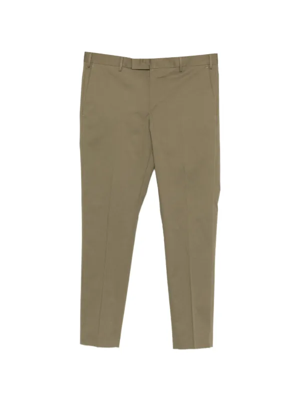 PT Torino Slim-fit Trousers in Green