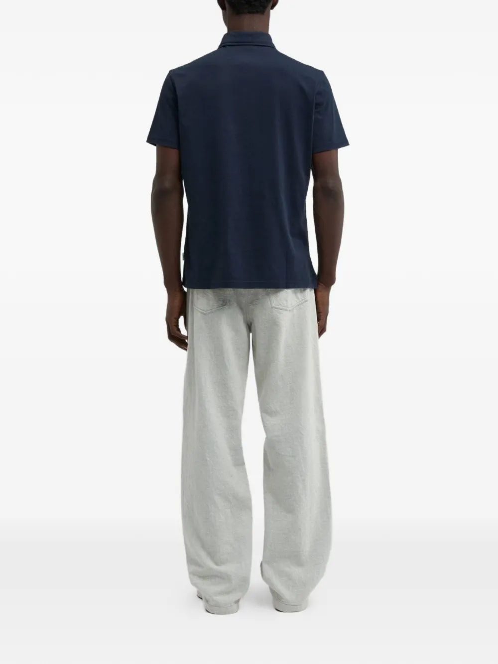 ASPESI Poloshirt met korte mouwen Blauw