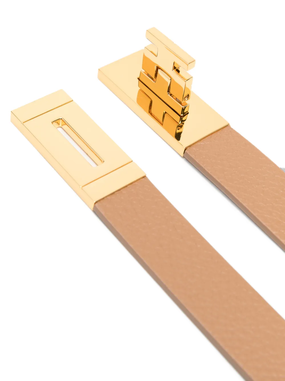  Elisabetta Franchi Buckle Belt - Neutrals 