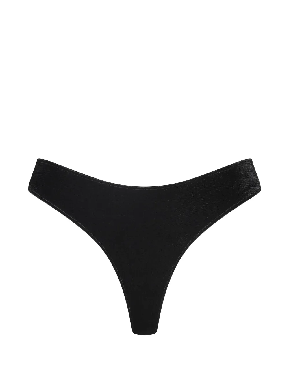 Maison Close textured briefs - Nero