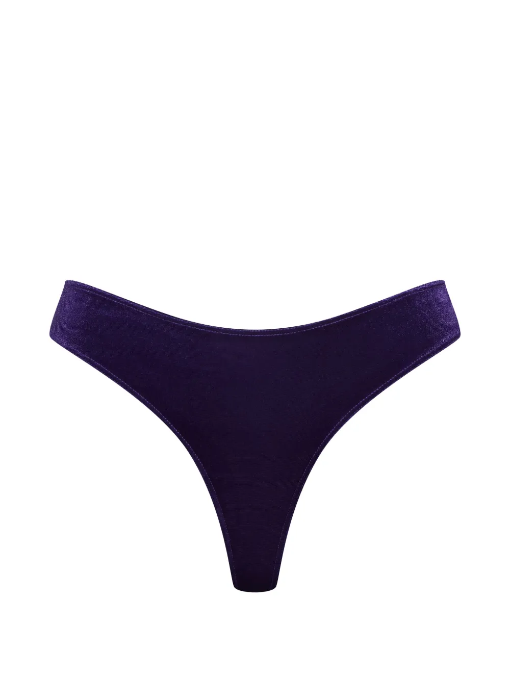 Maison Close textured briefs - Viola
