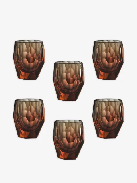 Mario Luca Giusti set de seis vasos Super Milly