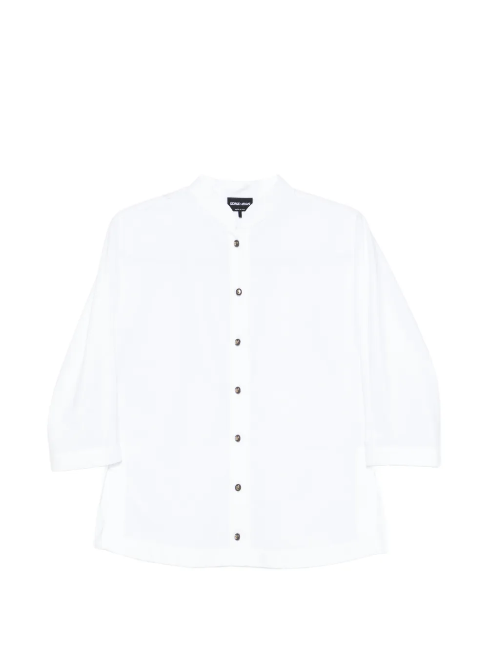 Giorgio Armani Camicia con bottoni - Bianco