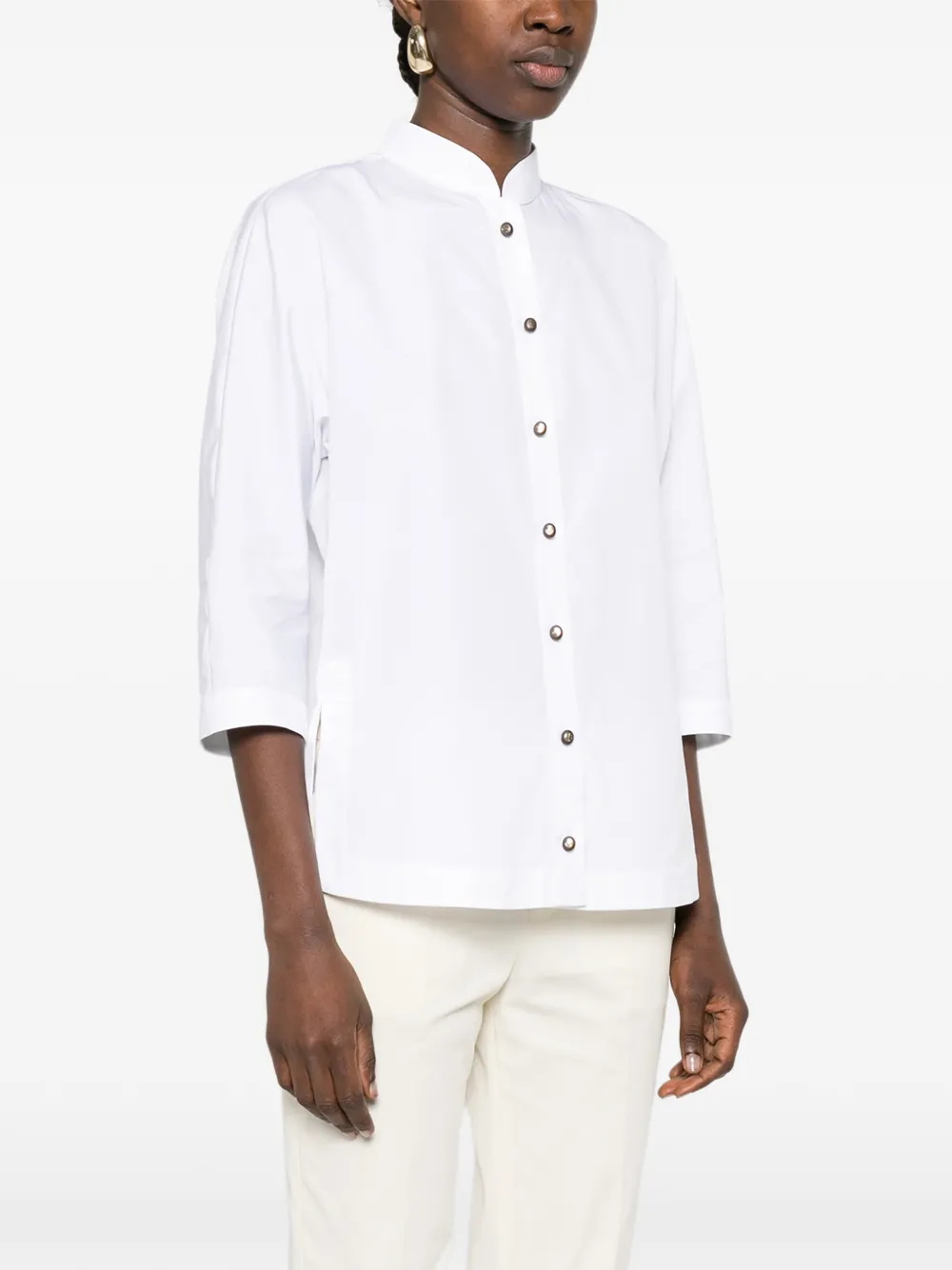 Giorgio Armani Button-up overhemd Wit